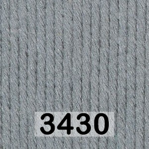 Пряжа Gazzal Baby Cotton 3430 серый