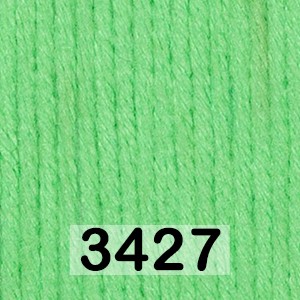 Пряжа Gazzal Baby Cotton 3427 зеленый