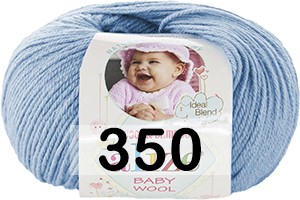 Пряжа Alize Baby Wool 350 св.голубой