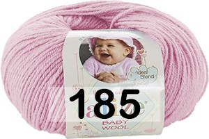 Пряжа Alize Baby Wool 185 св.розовый