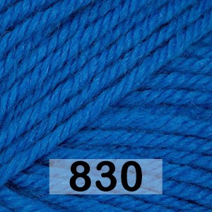 Пряжа Gazzal Baby Wool 830 ярко синий