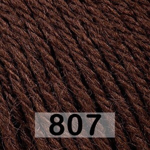Пряжа Gazzal Baby Wool 807 коричневый
