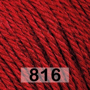 Пряжа Gazzal Baby Wool 816 темно-красный
