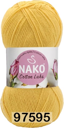 Пряжа Nako Cotton Luks 97595 цыпленок