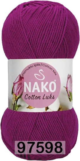 Пряжа Nako Cotton Luks 97598