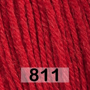 Пряжа Gazzal Baby Wool XL 811xl красный