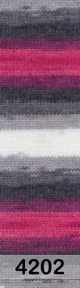 4202 МАЛИНОВ. СЕРО.БЕЛЫЙ