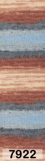 7922 КОРИЧН.СЕРО-ГОЛУБОЙ