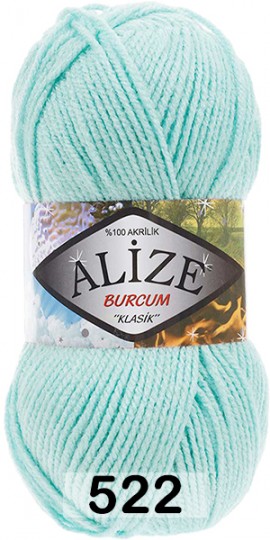 Пряжа Alize Burcum Klasik 522 СВ.МЯТА