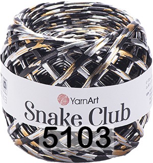 Пряжа YarnArt Snake Club 5103 леопард