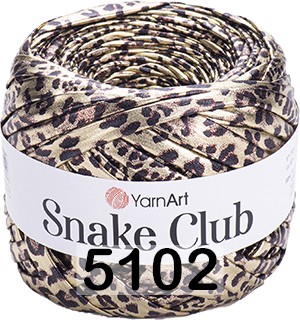 Пряжа YarnArt Snake Club 5102 гепард
