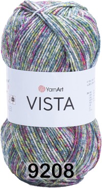 9208 РАДУГА МЕЛАНЖ (ОСНОВНОЙ ЗЕЛЕНЫЙ)