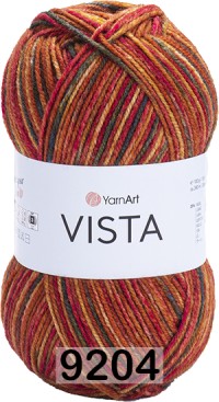 9204 ОРАНЖЕВЫЙ-БОРДОВЫЙ-КОРИЧНЕВЫЙ