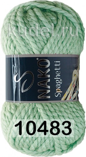 Пряжа Nako Spaghetti 10483 САЛАТ