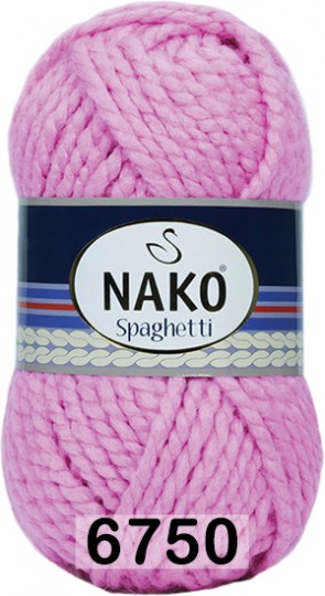Пряжа Nako Spaghetti 06750 св.лиловый