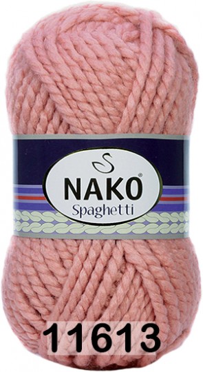 Пряжа Nako Spaghetti 11613 т.пудра