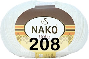 Пряжа Nako Boho Klasik 06963 оранжевый