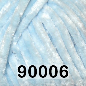 Пряжа Himalaya Velvet 90006 голубой
