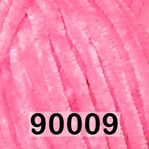 Пряжа Himalaya Velvet 90009 розовый леденец