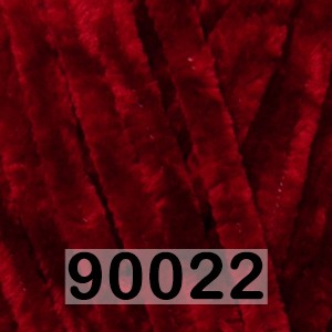 Пряжа Himalaya Velvet 90022 спелая вишня