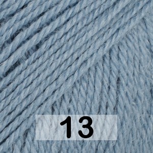 Пряжа Drops Flora Uni Colour 13 синий джинс