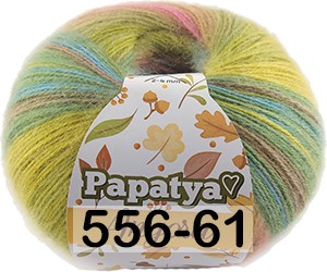 Пряжа Kamgarn Angora Batik Papatya