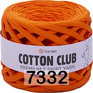 Пряжа YarnArt Cotton Club 7332 оранжевый