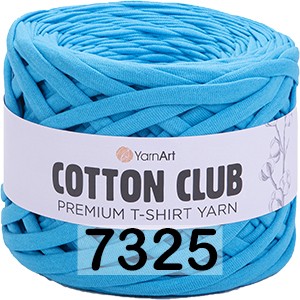 Пряжа YarnArt Cotton Club 7325 бирюзовый