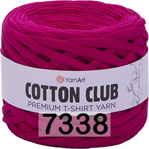 Пряжа YarnArt Cotton Club 7338 малиновый