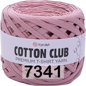Пряжа YarnArt Cotton Club 7341 пудровый