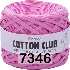 Пряжа YarnArt Cotton Club 7346 розовый