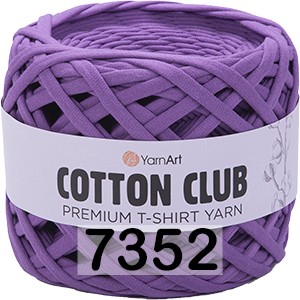 Пряжа YarnArt Cotton Club 7352 фиолетовый