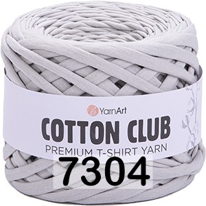 Пряжа YarnArt Cotton Club 7304 св.серый