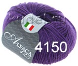 Пряжа Сеам Alpaca 125 4150 фиолетовый