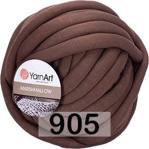 Пряжа YarnArt Marshmallow 905 МОЛОЧ. ШОКОЛАД