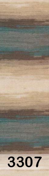 3307 Т.БИРЮЗА. КОРИЧН.БЕЖ.