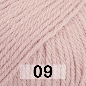 Пряжа Drops Puna Uni Colour 09 розовая пудра
