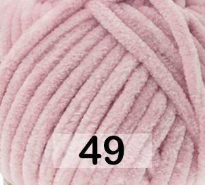 Пряжа Himalaya Bursa Chenille 049 пыльно-розовый