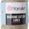 Пряжа YarnArt macrame cotton lurex