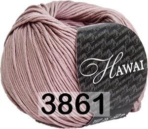 Пряжа Сеам Hawai 3861 розовое какао