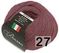 Пряжа Сеам Bolero 27 СВ.КОРИЧНЕВЫЙ С РОЗОВЫМ