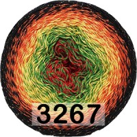 3267 ЧЕР.ОР.ЖЕЛ. ЗЕЛ.КРАСН.+ЗОЛ.