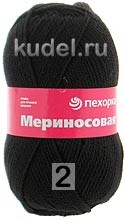 Пряжа Пехорка Мериносовая —
