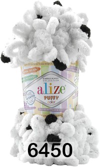 6450 БЕЛЫЙ С ЧЕРНЫМ