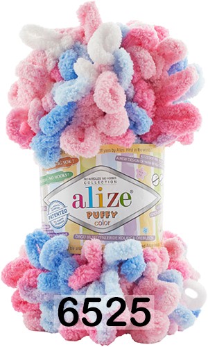 Пряжа Alize Puffy Color 6525 