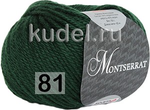 Пряжа Сеам Montserrat 81 Т.ЗЕЛЕНЫЙ