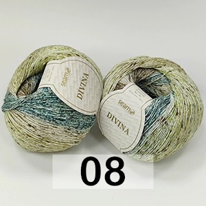 08 ЗЕЛ-КОРИЧ-БЕЛЫЙ
