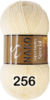 Пряжа Nako Superlambs Special 00256 крем