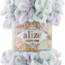 Пряжа Alize Puffy Fine Color