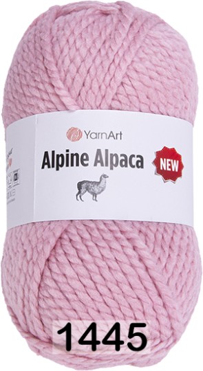 Пряжа YarnArt Alpine Alpaca New 1445 розовый